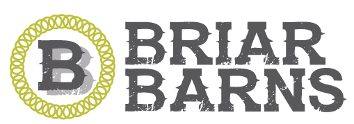 Briar Barns historic wedding venue logo Sparta Michigan West Michigan barn weddings